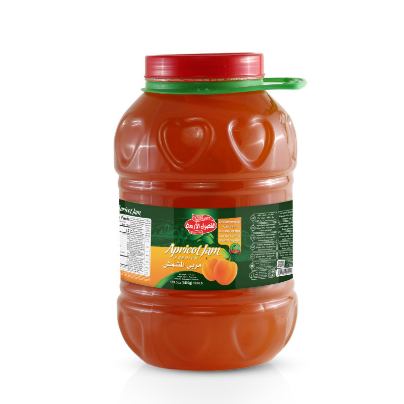 4800g Plastic jar of Apricot Jam