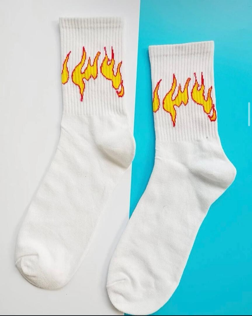 fire design men socks - Hover