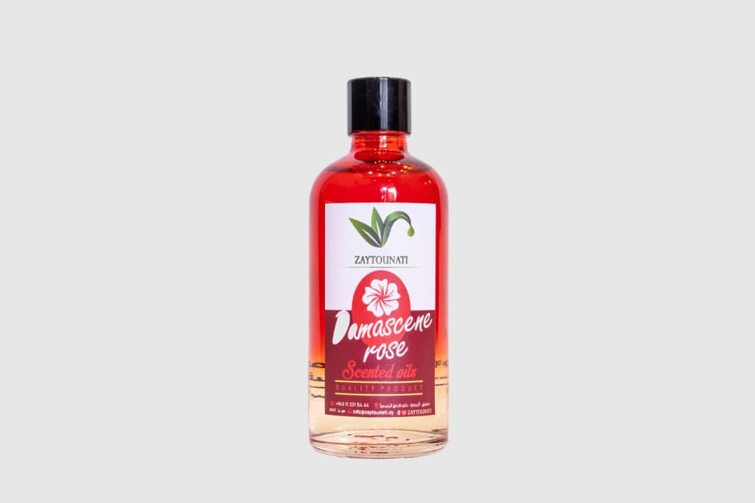 Damascene Rose scented skin Oil