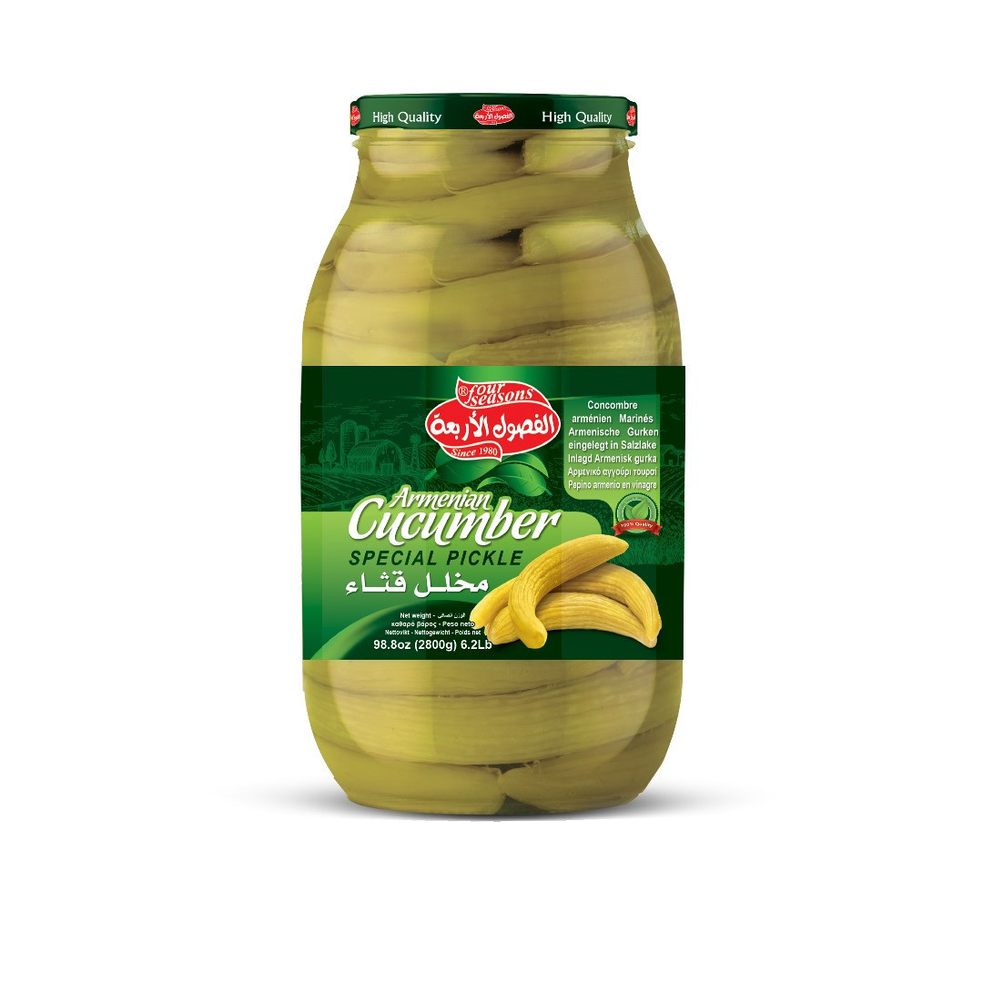 Large Jar of Armenian cucumber 2800g