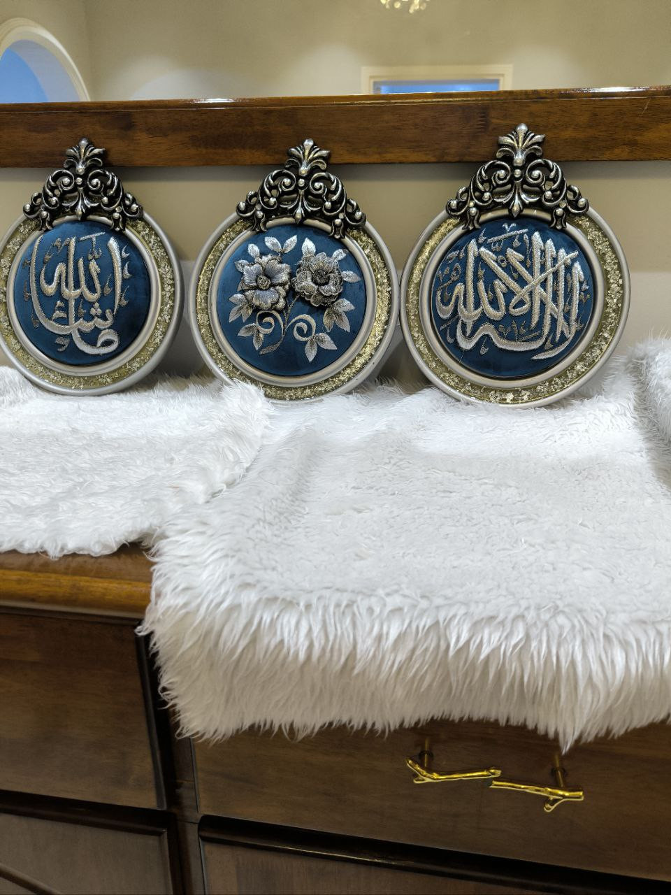 Navy Blue mural Set - Hover