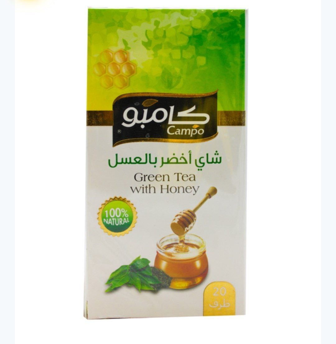 campo green tea with honey