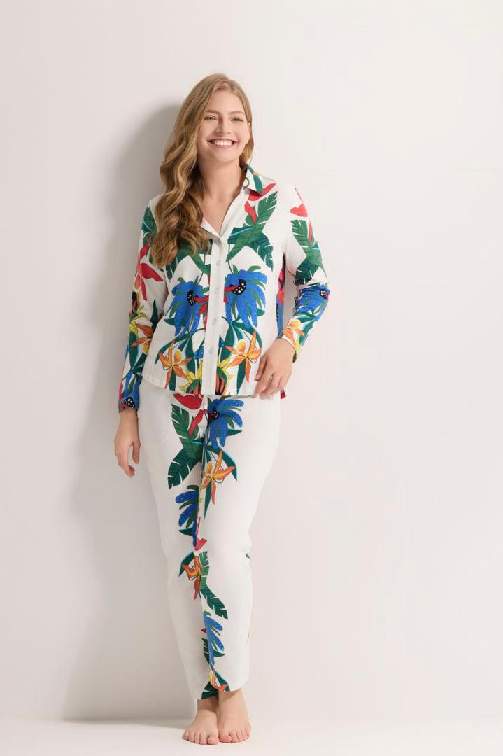 colorful women  sleeping pajama