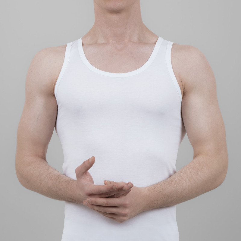 Men's Underwear Tank Top Single Jersey