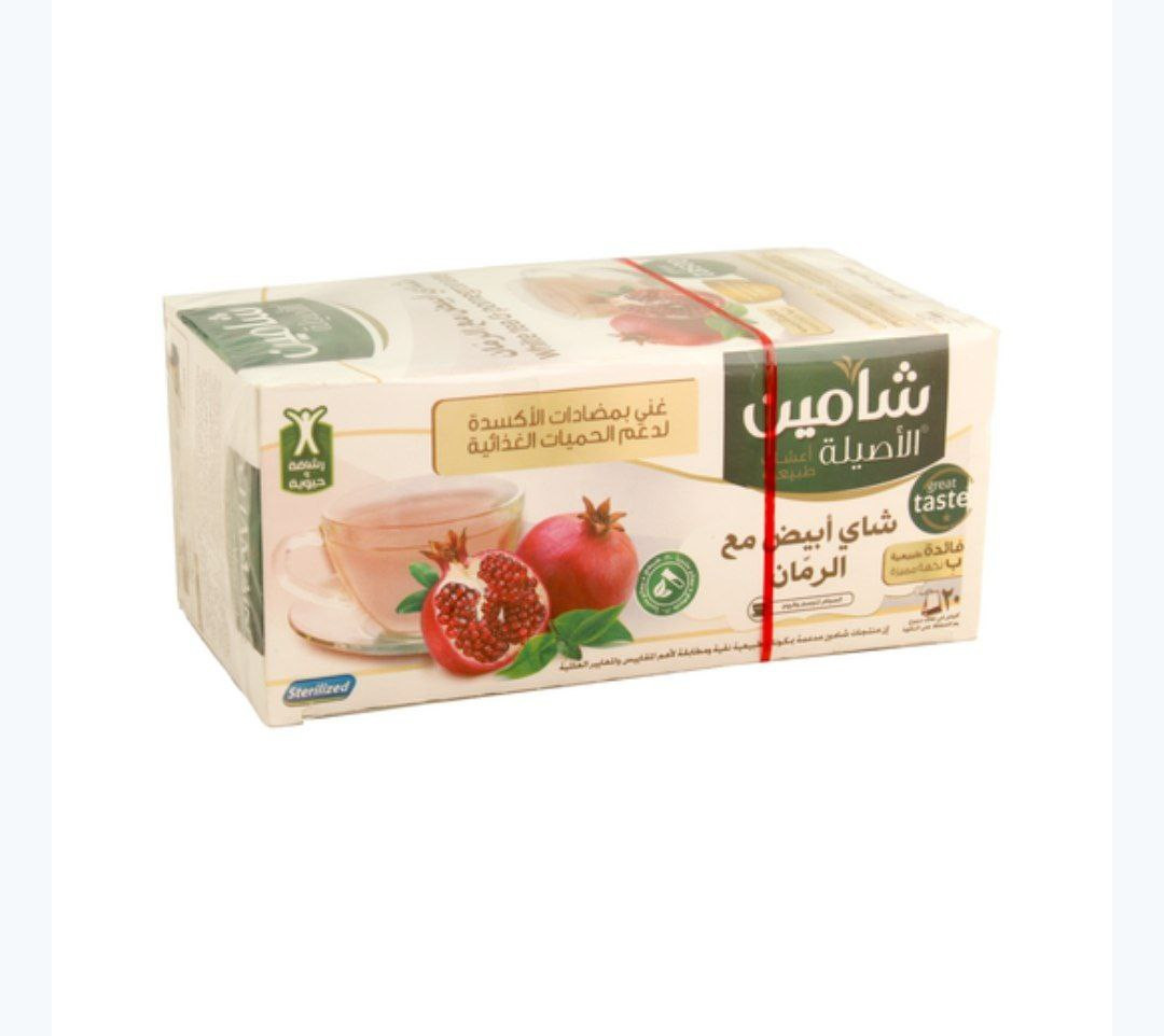 chamain white tea with pomegranate - Hover