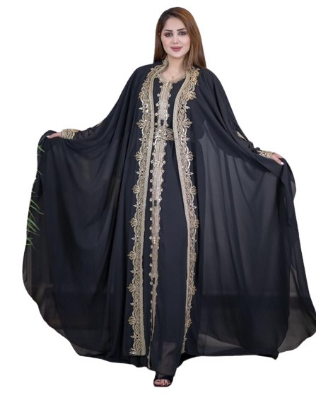 koftan with embroider - Hover