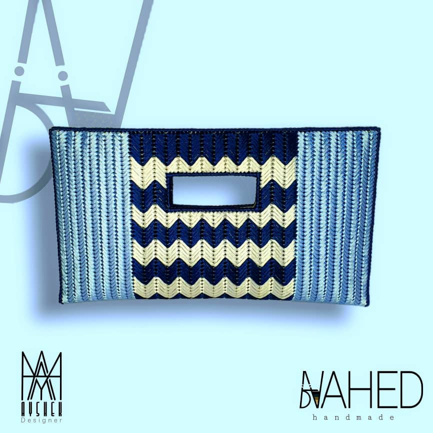 women’s handmade clutch