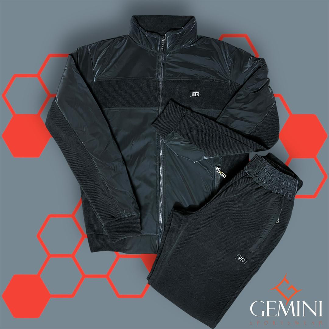 Men’s tracksuit velvet - Hover