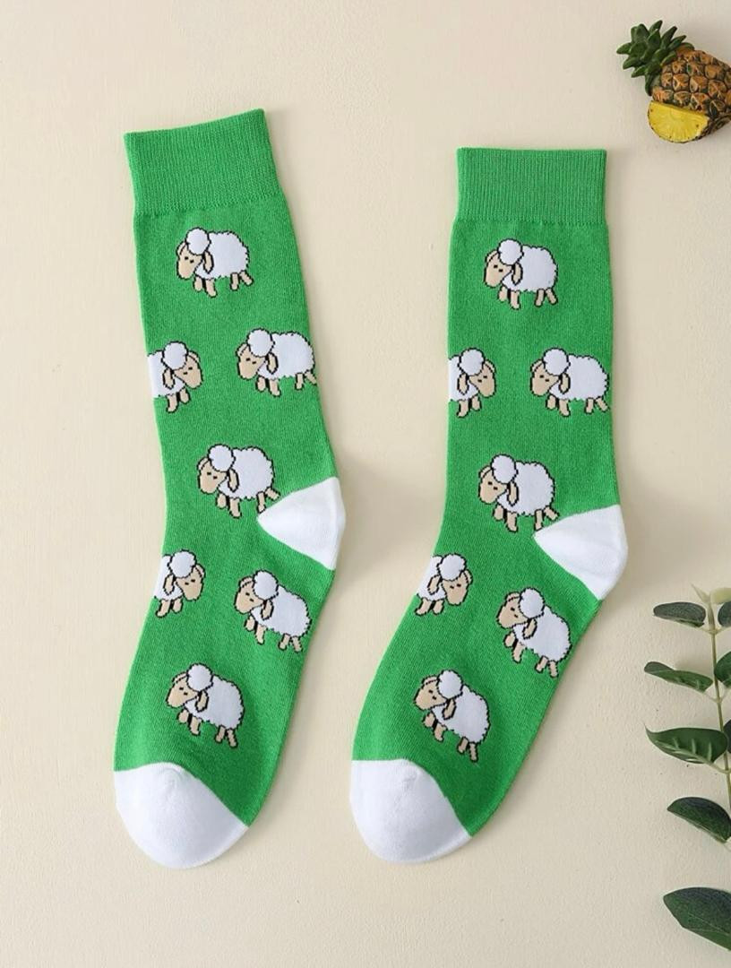 cotton women socks sheep design