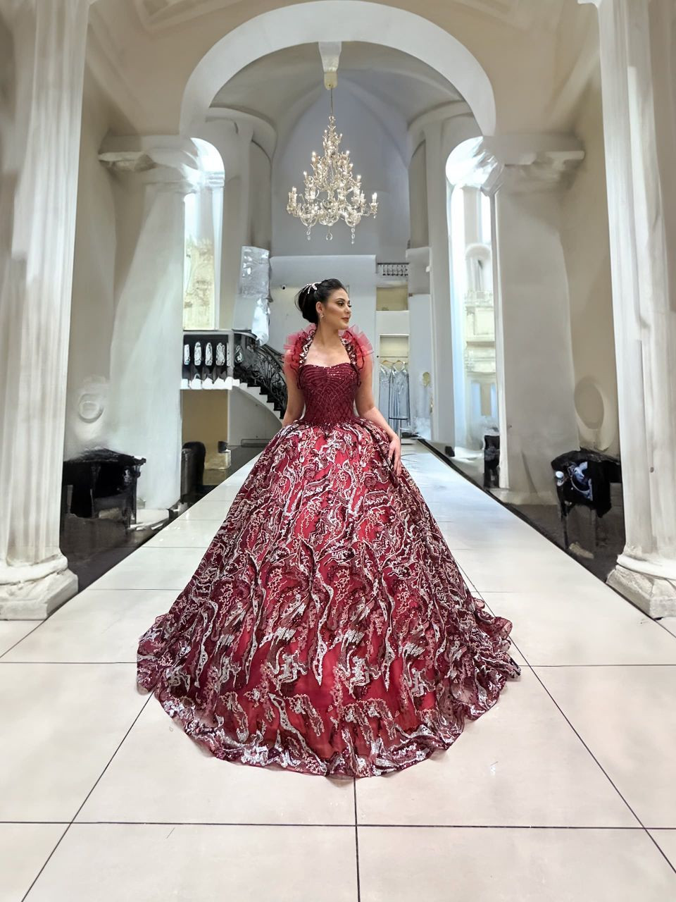 Red Big gown