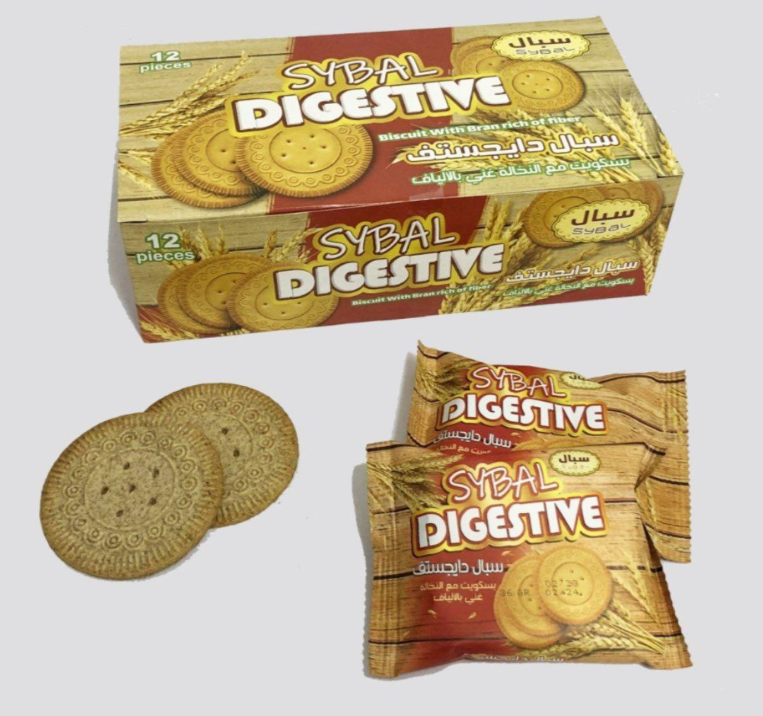 Bran biscuits rich in fiber