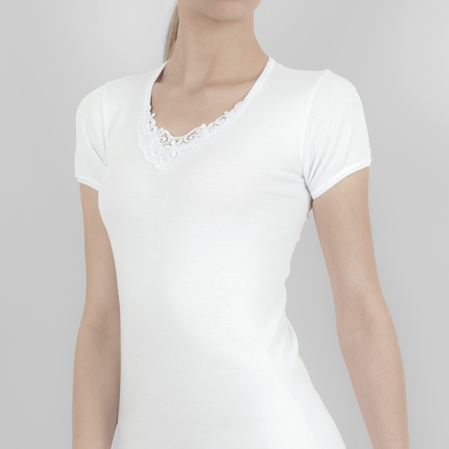 Women's Underwear Half Sleeve Lace - Hover